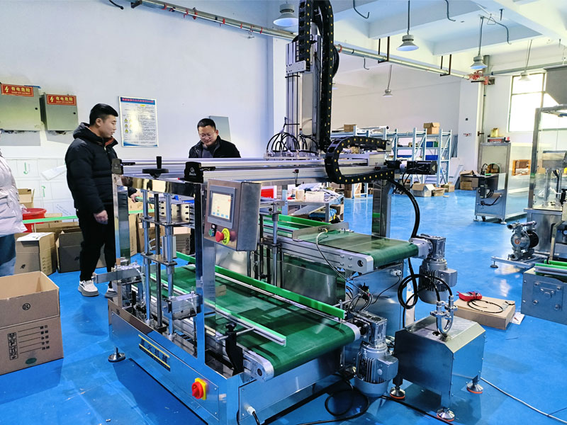 整套全自動灌裝生產線配套 開箱裝箱封