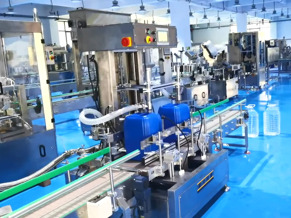 工業研磨液灌裝機  全自動研磨拋光液