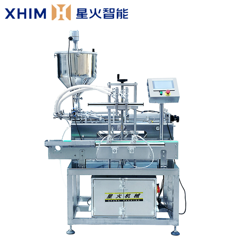 小型膏體灌裝機-雙頭自動灌裝機