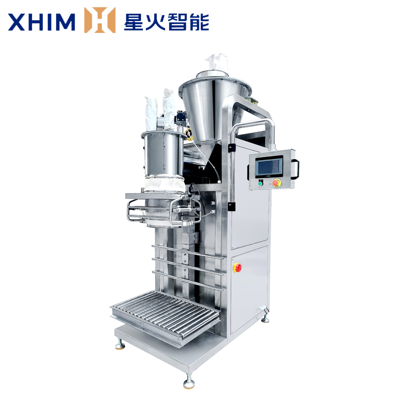 大袋粉劑自動包裝機-25公斤全脂奶粉包裝機